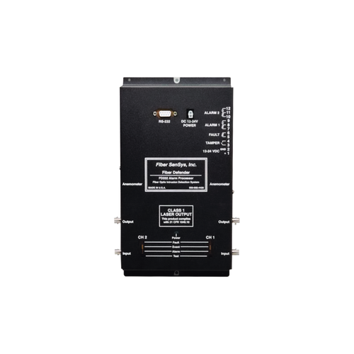 Sensor de Seguridad Perimetral de 2 Zonas / Detección por Fibra Óptica Sensitiva/ Rango de 0 hasta 5 Km de Detección / Comunicación IP