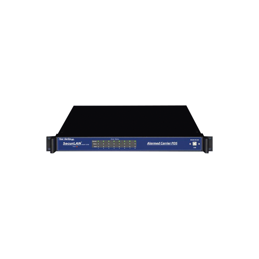 Sensor de Seguridad Perimetral por Fibra Óptica Sensitiva / Para Montaje en Rack (19'') / 8 Zonas de Protección/ De 0 hasta 800m