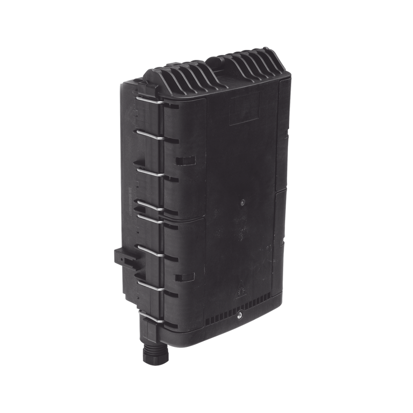 Caja de Distribución de Fibra Óptica para 48 Empalmes con 16 Acopladores SC/APC, Enterrado Directo, IP68