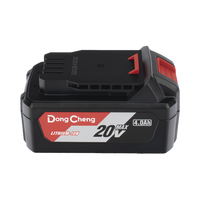 Bater�a de Litio 20V 4.0Ah / Indicador LED de Carga / Dise�o Deslizable / Compatible con Herramientas DONGCHENG 20V