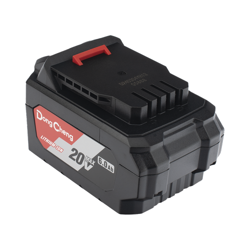 Bater�a de Litio 20V 6.0Ah / Indicador LED de Carga / Carcasa Reforzada / Compatible con Herramientas DONGCHENG 20V
