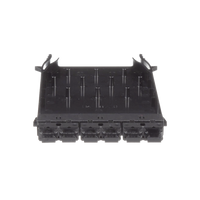 Cassette HD Flex? Con 6 Adaptadores MPO Tipo A, Color Negro
