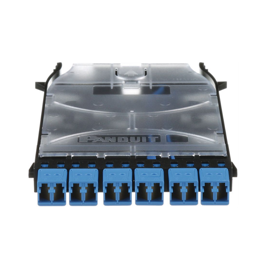 Cassette HD Flex? Con 6 Puertos LC Duplex (12 Fibras), Para Fibra Monomodo OS2, Color Azul