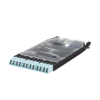 Cassette HD Flex? Con 6 Puertos LC Duplex (12 Fibras), Para Fibra Multimodo OM3, Color Azul