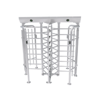 Torniquete Doble de cuerpo completo / 25 personas por minuto / Interior-Exterior / Acero inoxidable