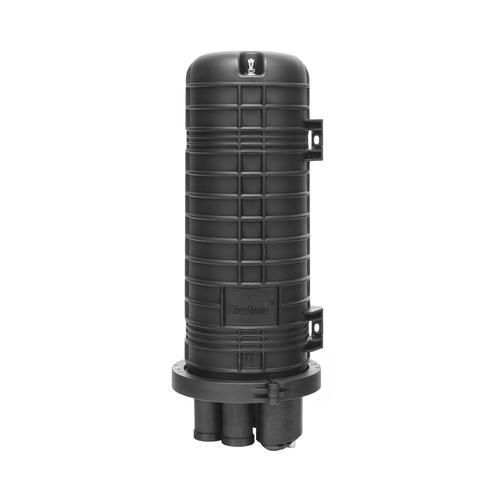 Caja de Distribución de Fibra Óptica Vertical Tipo Domo, Hasta 96 Empalmes, Exterior, IP68