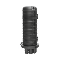 Caja de Distribución de Fibra Óptica Vertical Tipo Domo, Hasta 96 Empalmes, Exterior, IP68