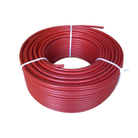 Bobina de 100 metros / Cable fotovoltaico / Rojo / Recubrimiento XLPE / 4mm² / 12 AWG / Hasta 1,800 Vcc