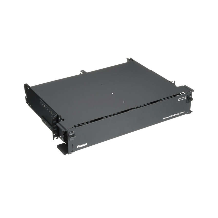 Panel de Distribución de Fibra Óptica, Acepta 12 Cassettes HD Flex y 144 Fibras por UR, Hasta 2 UR