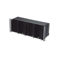 Panel de Distribución de Fibra Óptica, Acepta 12 Cassettes HD Flex y 144 Fibras por UR, 4 UR