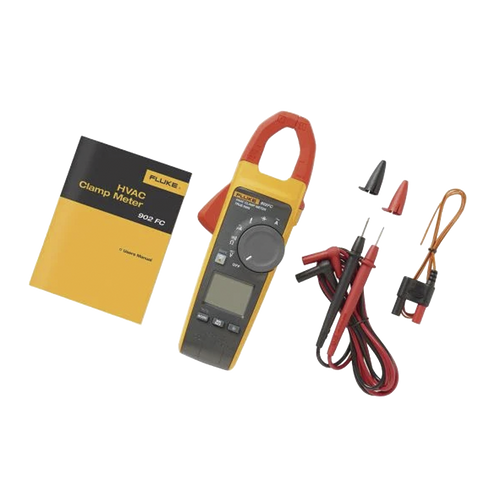 Amperímetro de Gancho RMS 600A Temp MA Capacitancia FlukeConnect