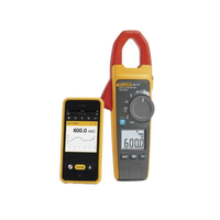 Amperímetro de Gancho RMS 600A Temp MA Capacitancia FlukeConnect