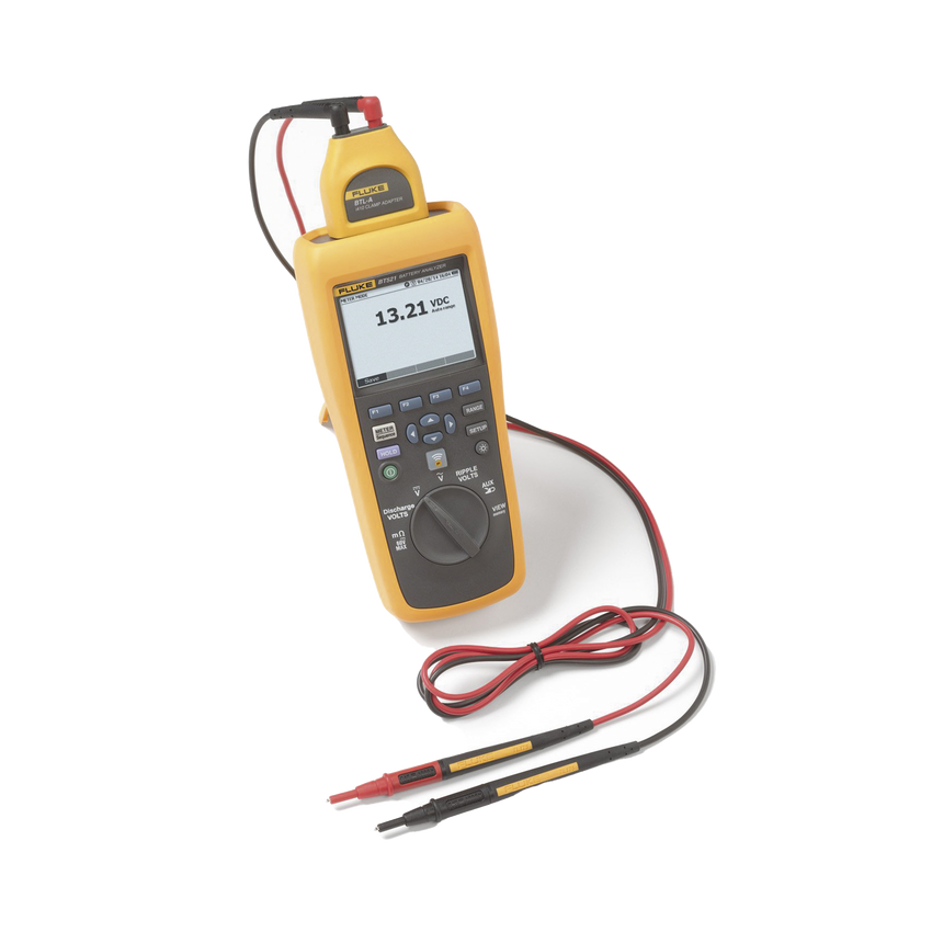 Analizador Avanzado de Baterías, con Medición de Temperatura, Resistencia, Tensión, Corriente CC o CA, y Frecuencia