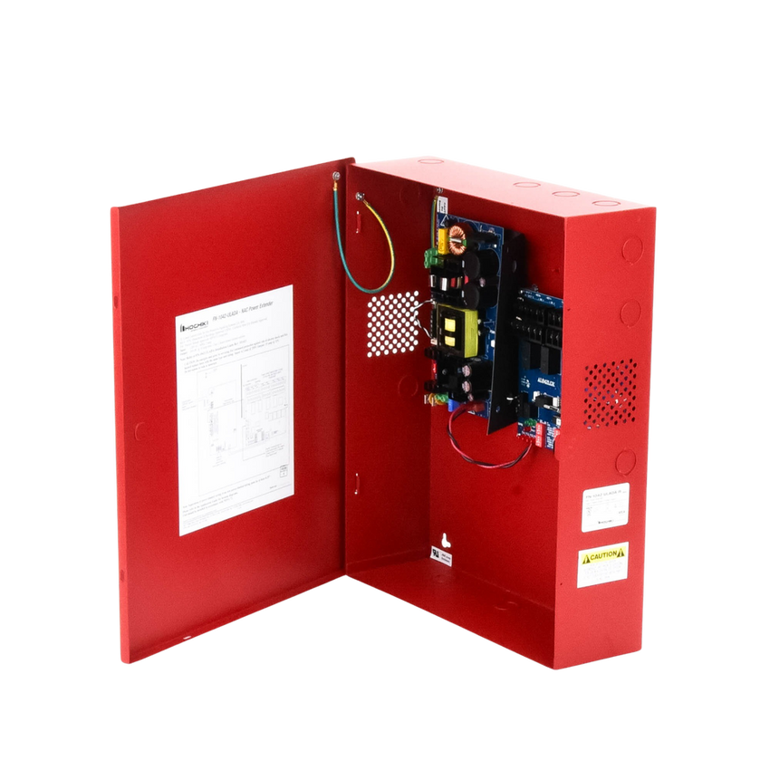 Fuente De Alimentación Remota Extensora De NACs, 12/24Vcd, 10A, 4 Circuitos (0500-02320), Listada UL, Aprobada FM