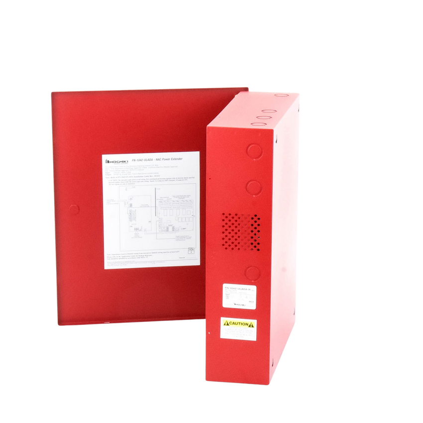 Fuente De Alimentación Remota Extensora De NACs, 12/24Vcd, 10A, 4 Circuitos (0500-02320), Listada UL, Aprobada FM