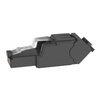 Plug RJ45 UTP, Instalación Angulada 45 Grados, Terminación en Campo Certificable, Compatible con Cat5e, Cat6 y Cat6A, Color Negro