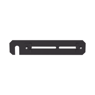 Soporte de Montaje a Techo, para Canaletas FiberRunner 4X4 o 6x4, Uso con Varilla Roscada de 1/2", Color Negro