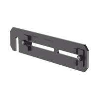 Soporte de Montaje a Techo, para Canaletas FiberRunner 4X4 o 6x4, Uso con Varilla Roscada de 1/2", Color Negro
