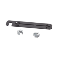 Soporte de Montaje a Techo, para Canaletas FiberRunner 4X4 o 6x4, Uso con Varilla Roscada de 5/8", Color Negro