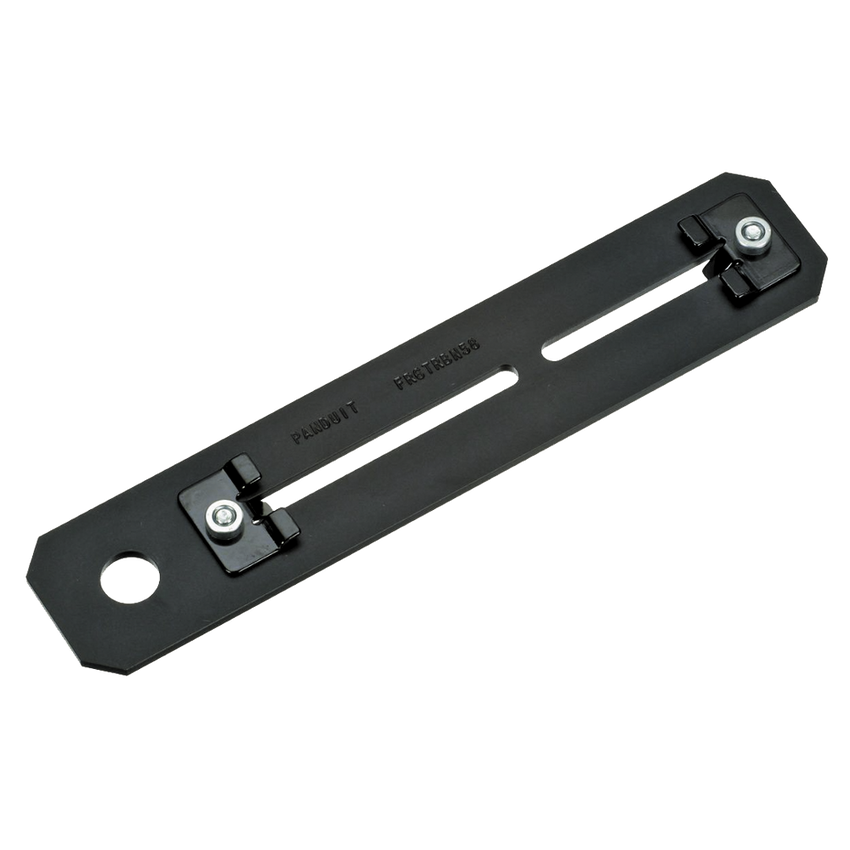Soporte de Montaje a Techo, para Canaletas FiberRunner 4X4 o 6x4, Uso con Varilla Roscada de 5/8", Color Negro