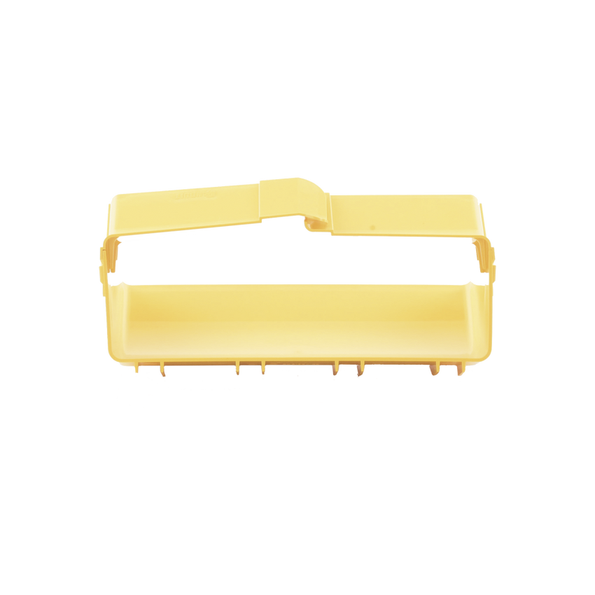 Bajada Vertical Interior de 45º con Tapa, Para uso con Canaletas 12X4 FiberRunner™, Color Amarillo