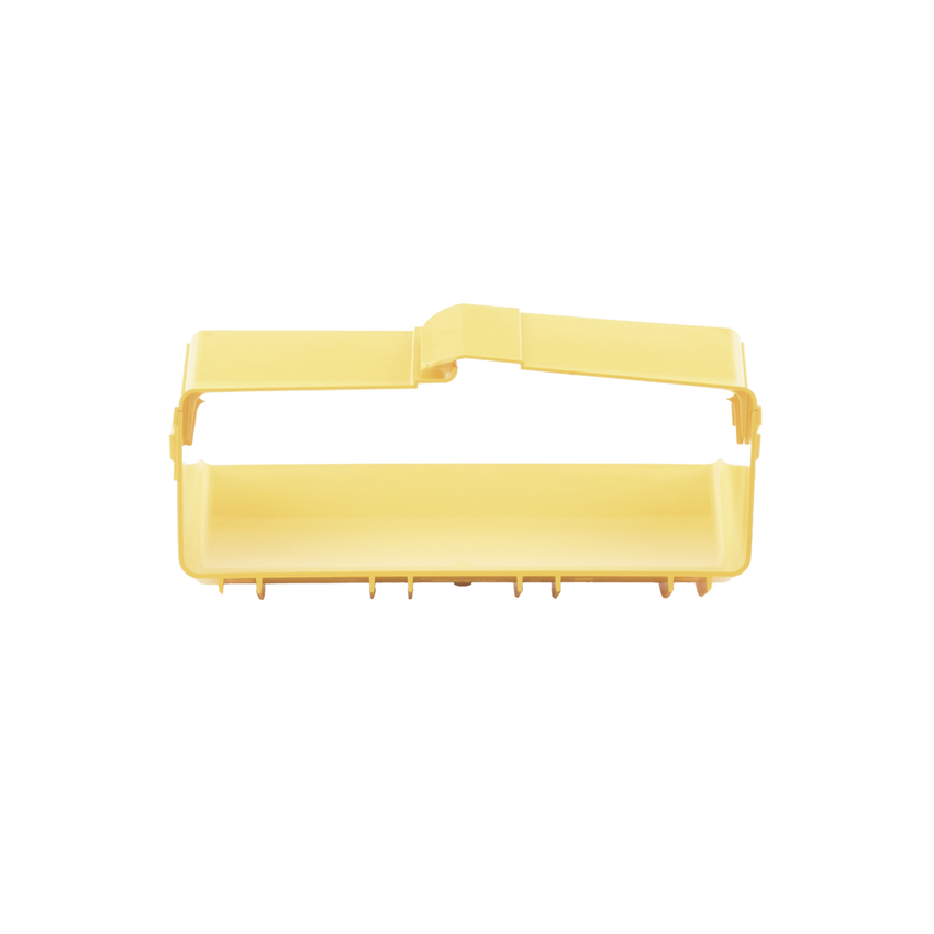 Bajada Vertical Interior de 45º con Tapa, Para uso con Canaletas 12X4 FiberRunner™, Color Amarillo