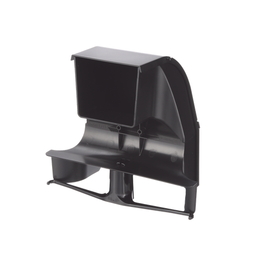 Bajada Para Canaleta FiberRunner™, Uso con Medidas 4x4, 6X4, 12X4, o 24X12, Con Reducción a 4X4, Color Negro