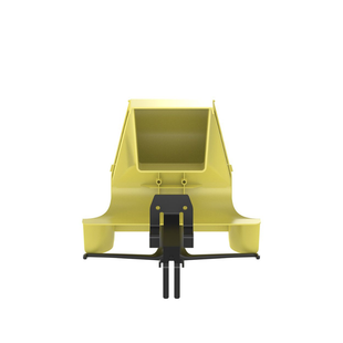 Bajada Para Canaleta FiberRunner™, Uso con Medidas 4x4, 6X4, 12X4, o 24X12, Con Reducción a 4X4, Color Amarillo