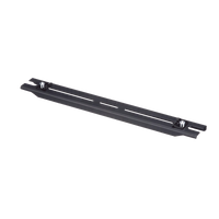 Soporte de Montaje a Techo Tipo Trapecio QuikLock™, para Canaletas FiberRunner 4X4 y 6x4, o Charola Wyr-Grid de 12in, Uso con Varilla Roscada de 1/2", Color Negro