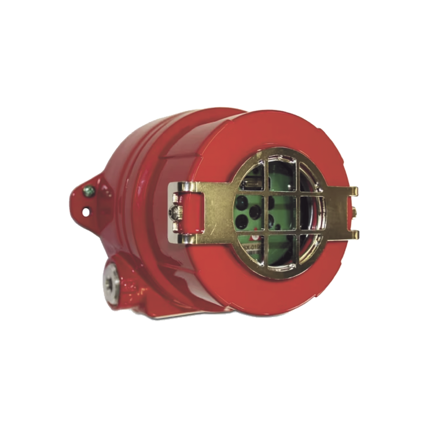Detector De Flama Multi-Espectro Dual IR/UV, Tecnología Avanzada, Aluminio Libre de Cobre,  Entradas 2xM25, Certificaciones FM, cFM, ATEX IECEx Para Clase I, Zona 1
