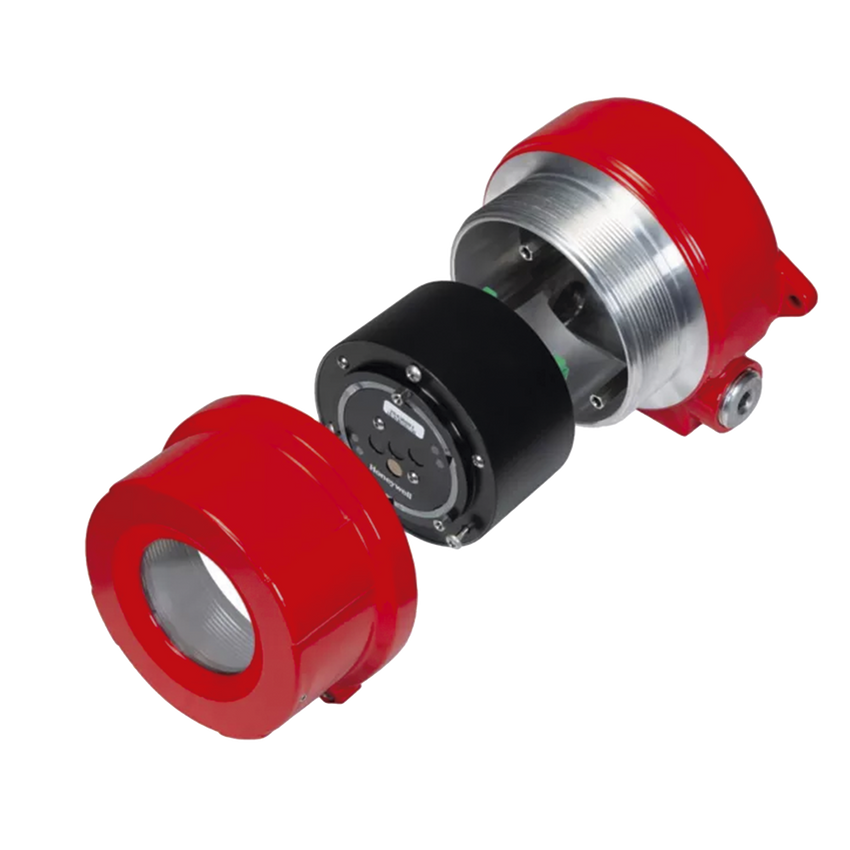 Detector De Flama Industrial Avanzado Multi-Espectro, Triple Infrarrojo (IR3), Visión 90º, Sensibilidad Variable 15 - 60m, Entradas 3/4" NPT, Protección IP66, Certificado Para Áreas Peligrosas, Aluminio Sin Cobre