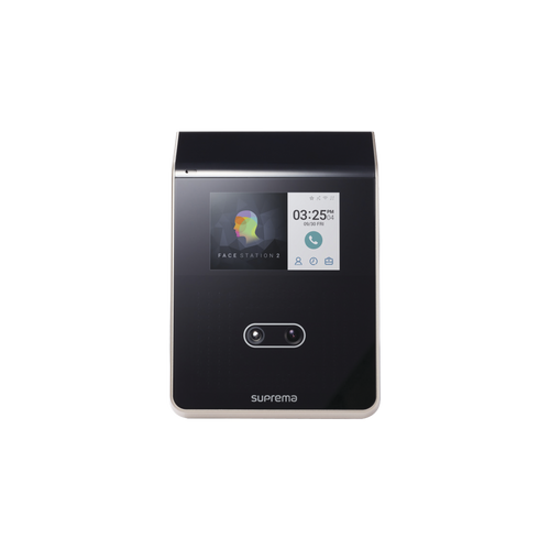 FaceStation 2 Lector Facial Multiclass SE Dual RFID (125KHZ EM HID Prox 13.56MHZ Mifare DesFire/EV1 FeliCa iClass S Compatible con BioStar2