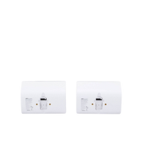 Par de Altavoz para montaje en superficie | 4.5in | FreeSpace | 8ohms | 70/100V | Blanco