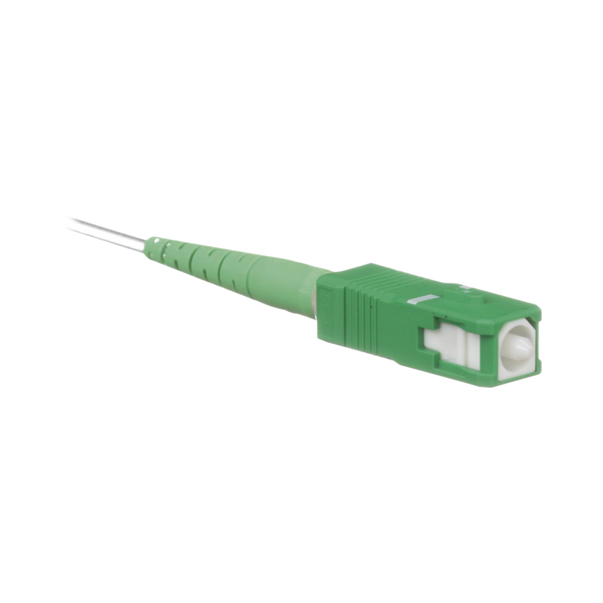 Conector de Fibra Óptica Tipo Splice-On, Monomodo SC/APC, Para Fibra de 250/900um, Color Verde