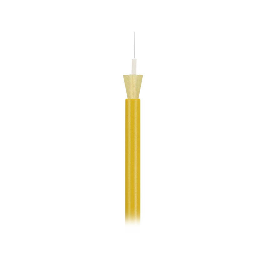 Cable de Fibra Óptica de 1 Hilo (G.657.A1), Monomodo OS2 9/125, Interior, Tight Buffer 900um, No Conductiva (Dieléctrica), Riser, Precio Por Metro