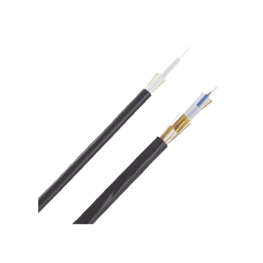 Cable de Fibra Óptica de 24 Hilos, Monomodo OS2, Interior/Exterior, Loose Tube 250um, No Conductiva (Dieléctrica), OFNR (Riser), Precio Por Metro