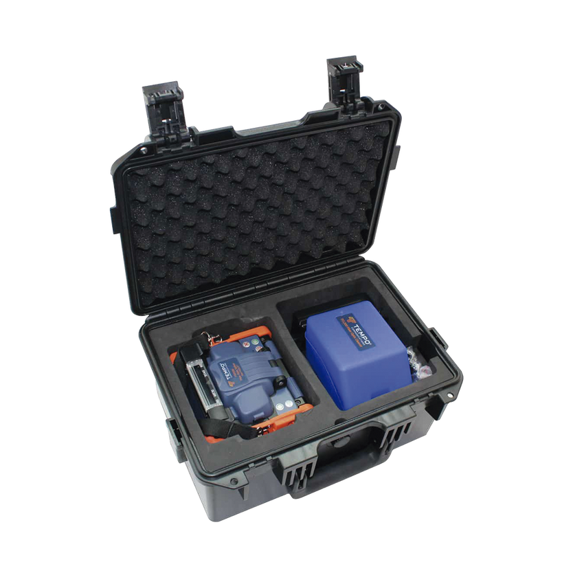 Fusionadora de Fibra Óptica de Alineación por Núcleo con 6 Motores con Pérdida Típica (SM); 0.01 dB (MM); 0.04 dB) / Capacitación Básica Virtual Gratuita