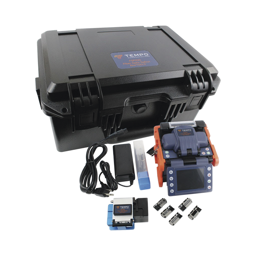 Fusionadora de Fibra Óptica de Alineación por Núcleo con 6 Motores con Pérdida Típica (SM); 0.01 dB (MM); 0.04 dB) / Capacitación Básica Virtual Gratuita