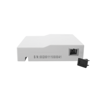 Caja Terminal de Fibra Óptica (Roseta) con un Acoplador SC/APC, Color Blanco