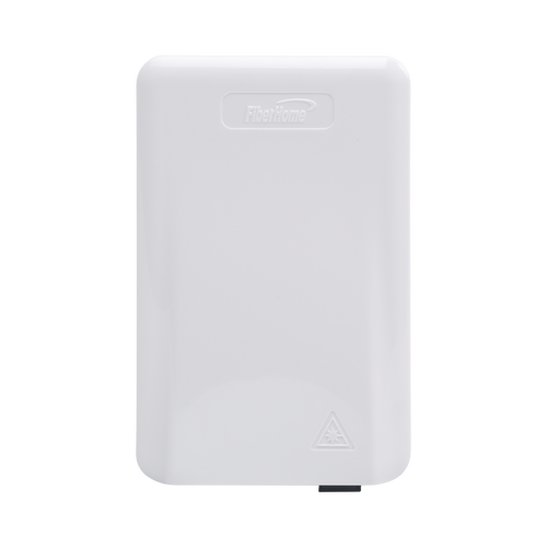 Caja Terminal de Fibra Óptica (Roseta) con 2 acopladores SC/APC, blanca