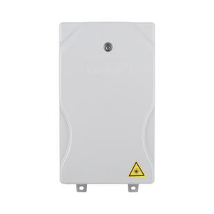 Caja Terminal de Fibra Óptica para instalación en interior, montaje en pared, 8 acopladores SC/APC monomodo, hasta 24 empalmes