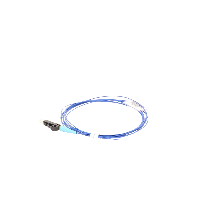 Pigtail de Fibra Óptica LC Simplex, Multimodo OM3 50/125, 900um, Color Aqua, 2 Metros (6.56 Pies)