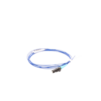 Pigtail de Fibra Óptica LC Simplex, Multimodo OM3 50/125, 900um, Color Aqua, 2 Metros (6.56 Pies)