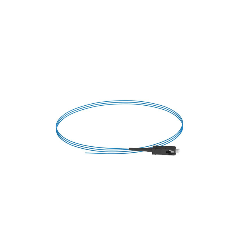 Pigtail de Fibra Óptica SC Simplex, Multimodo OM3 50/125, 900um, Color Aqua, 3 Metros (9.84 Pies)