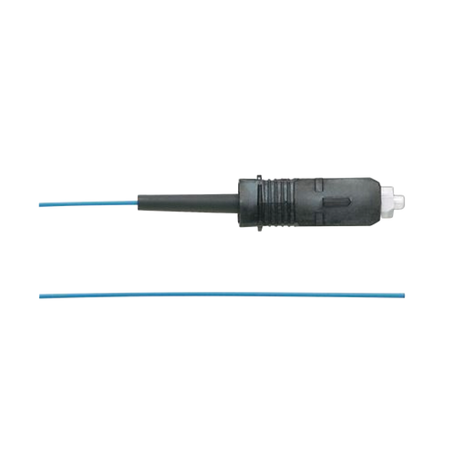 Pigtail de Fibra Óptica SC Simplex, Multimodo OM4 50/125, 900um, Color Aqua, 1 Metro