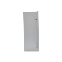 Gabinete de Acero, Uso Interior (Nema 1)  de 80 x 60 x 20 cm con Placa Interna / Tipo Telefónico.