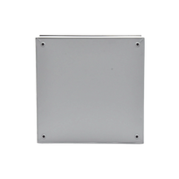 Gabinete de Acero, Uso Interior (Nema 1)  de 80 x 60 x 20 cm con Placa Interna / Tipo Telefónico.