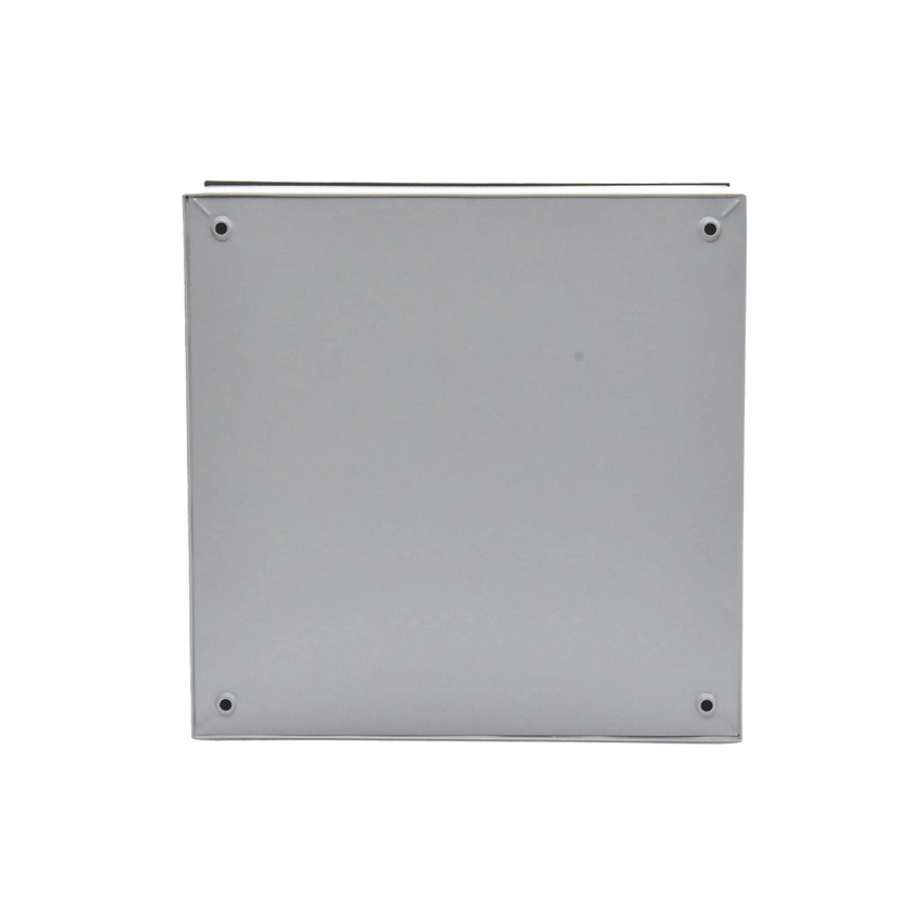 Gabinete de Acero, Uso Interior (Nema 1)  de 80 x 60 x 20 cm con Placa Interna / Tipo Telefónico.