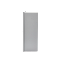 Gabinete de Acero, Uso Interior (Nema 1)  de 80 x 60 x 20 cm con Placa Interna / Tipo Telefónico.
