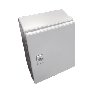 Gabinete de Acero, Nema 4-IP 65 de 80 x 100 x 30 cm con Platina.